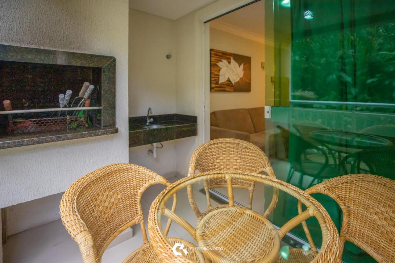 Flat Com Piscina Termica No Bombinhas Summer Beach Екстер'єр фото