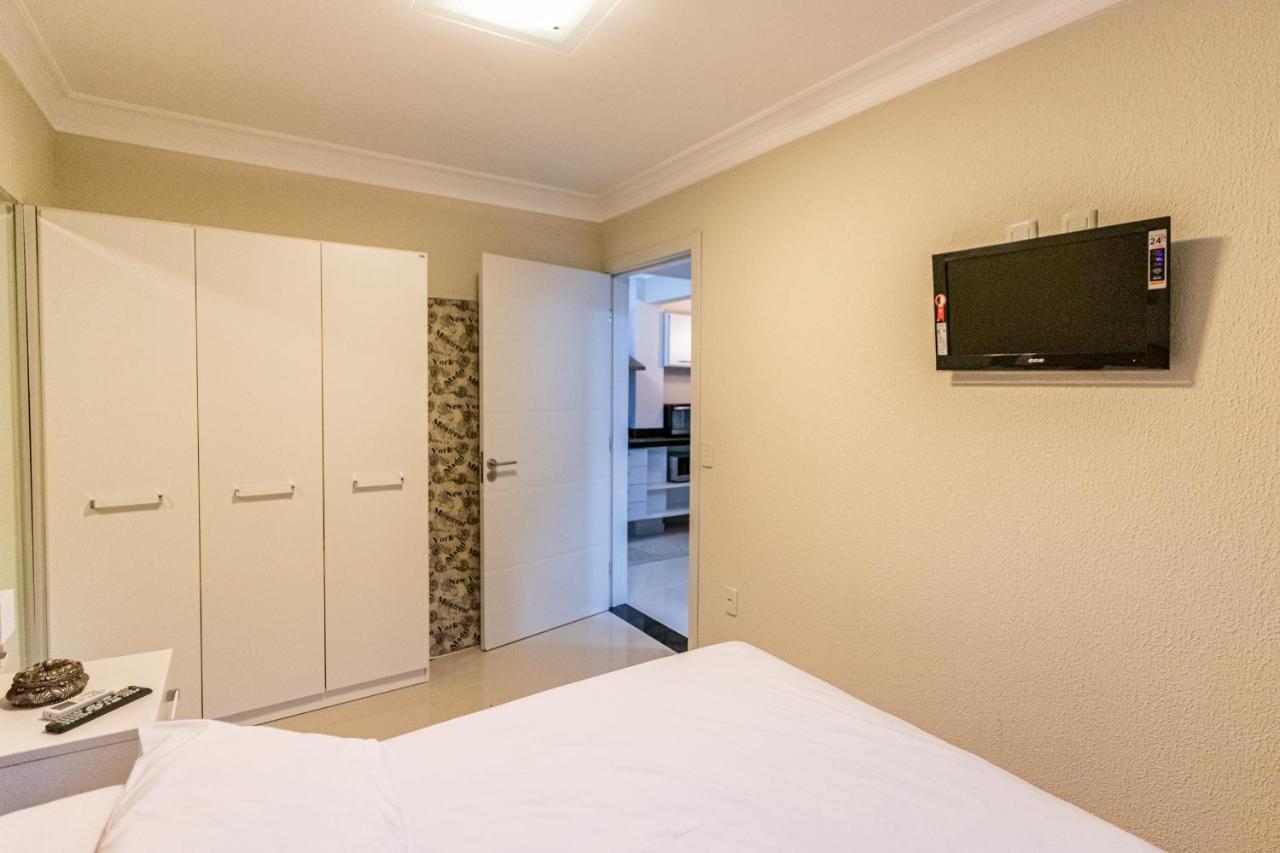 Flat Com Piscina Termica No Bombinhas Summer Beach Екстер'єр фото